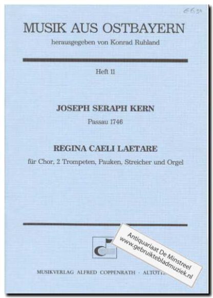 Musik Aus Ostbayern heft 11 regina Caeli Laetare