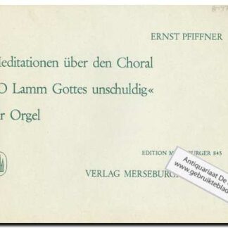 Meditationen uber den Choral