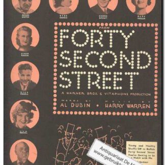 Shuffle off to buffalo from fourty second street