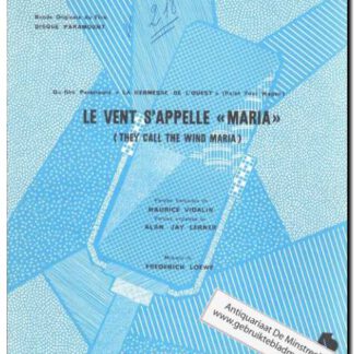 Le vent s'appelle maria