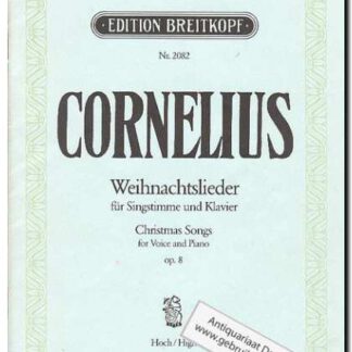 Weihnachtslieder op.8