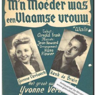 M'n Moeder was een Vlaamse vrouw