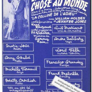 La Plus belle Chose au Monde