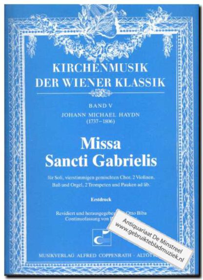 Kirchenmusik der Wiener Klassik Band 5 (Missa Sancti Gabrielis)