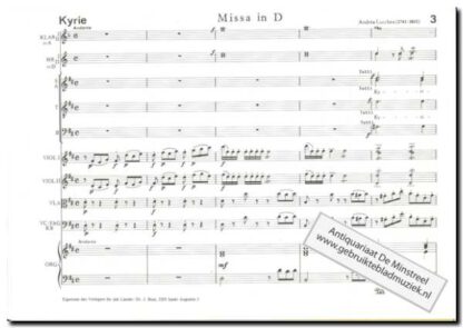 Missa in D - Afbeelding 2