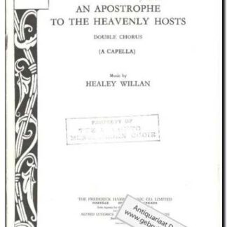 An apostrophe to the heavenly hosts