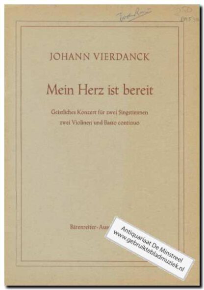 Mein Herz ist bereit
