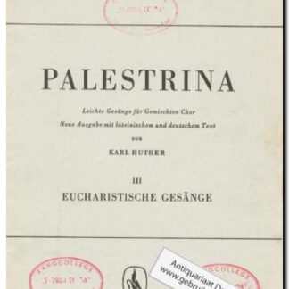 Palestrina (Eucharistische gesange III)