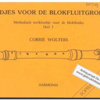 Liedjes voor de blokfluitgroep deel 1 (sorpraanblokfluit)