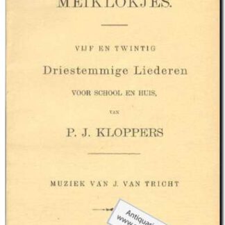 Meiklokjes (25 driestemmige liederen voor school en huis)