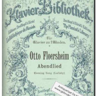 Moment musical (Breitkopf & Hartel's Klavier-Bibliothek)