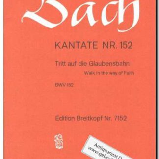 Kantate nr.152 BWV 152