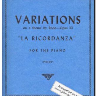 Variations on a theme by Rode