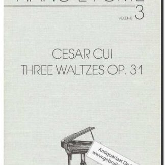 Piano E Forte volume 3, Three Waltzes Op. 31