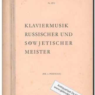 Klaviermusik Russischer und Sowjetischer meister