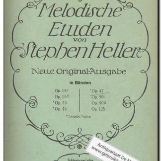 Melodische etuden neue original-ausgabe  in banden