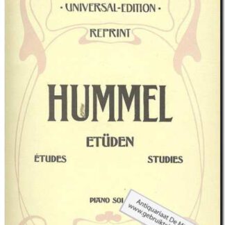 Etuden studies piano solo No. 760