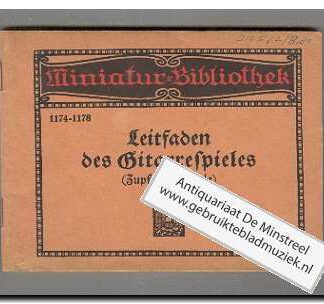 Leidfaden des gitarrespiels (Text: Deutsch)