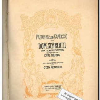 pastorale und capriccio