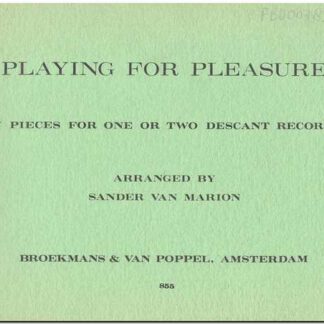 Playing for pleasure