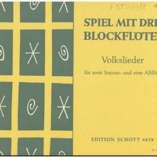 Spiel mit drei Blocklöten