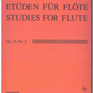 Etuden fur Flote opus 33 Heft 2