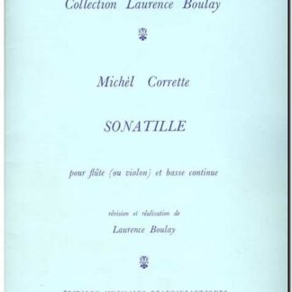 Sonatille pour flute (ou violin) et basse continue