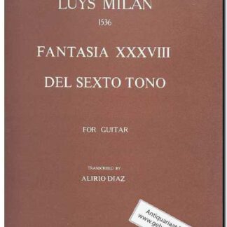 Fantasie XXXVIII del sexto tono