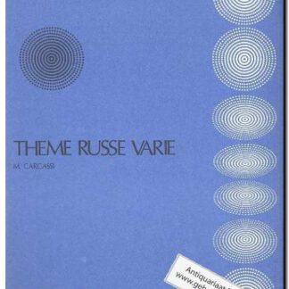 Theme russe Varie