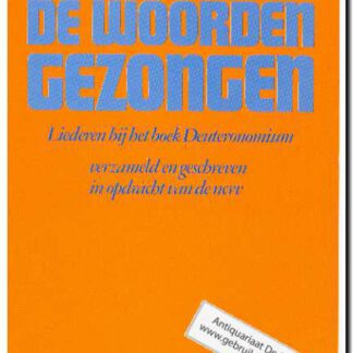 De woorden gezongen