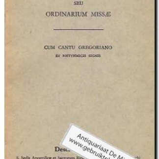 Kyriale seu ordinarium missae