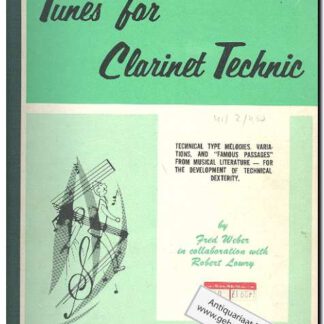 Tunes for Clarinet Technic Level one