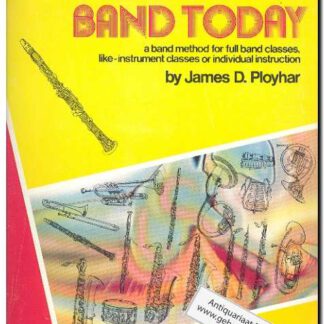 Band today, B-clarinet part one