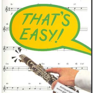 thats easy - 22 easy-play arrangements of children's songs