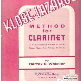 Klose-Lazarus Method for clarinet