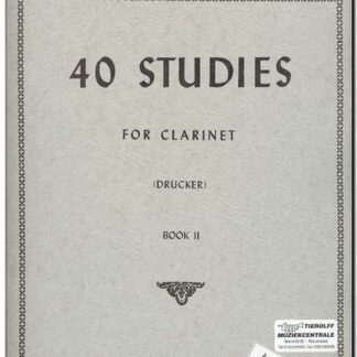 40 studies for clarinet book II