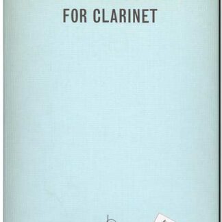 Collection of studies for clarinet