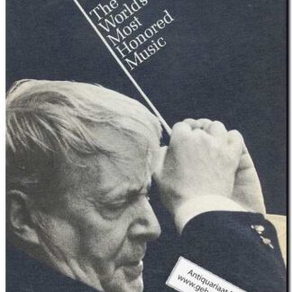 The world's most honored music (Text: English)