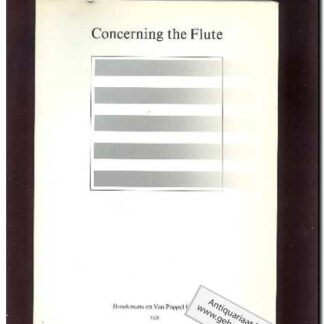 Concerning the flute