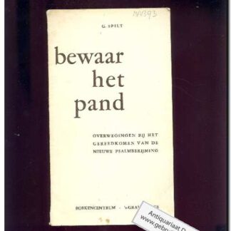 Bewaar het pand