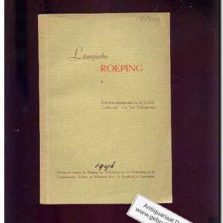Liturgische roeping