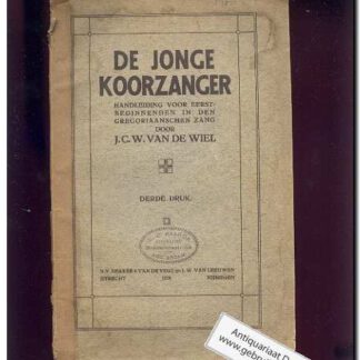 De jonge koorzanger