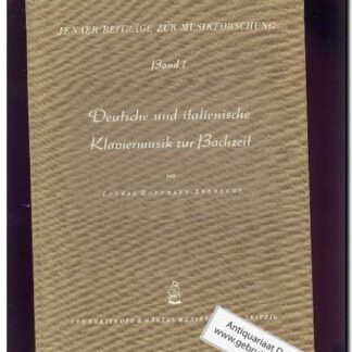 Deutsches und italienische Klaviermusik zur Bachzeit
