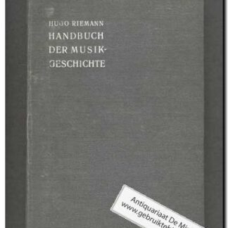 Handbuch der musikgeschichte band 1 alterum und mittelalter (Text: English)