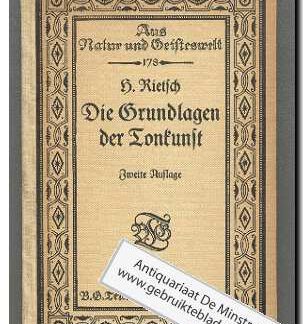 Die grundlagen der tonkunst (Text: Deutsch)