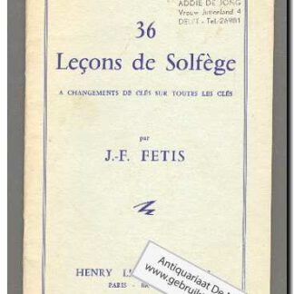 36 Lecons de Solfege