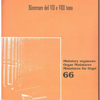 Ricercare del VII e VIII tono