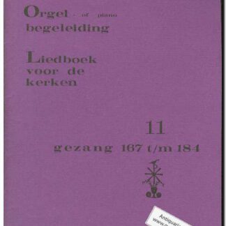 Orgelbeg. Lb v/d K deel 11 - Gz 167-184