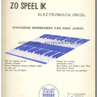 Zo speel ik electronisch orgel, eenvoudige bewerkingen deel 7