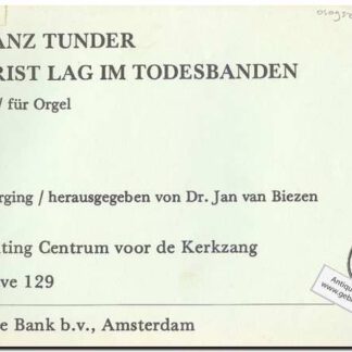 Christ lag im todesbanden